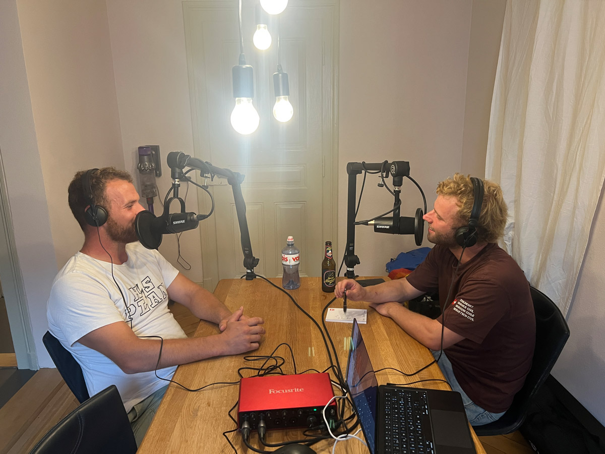 Podcast aufnehmen